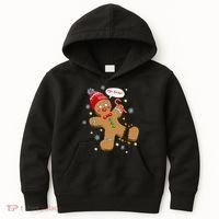 Gingerbread Man Cookie XMas Oh Snap Funny Cute Christmas Kids Hoodie thumb 0