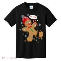 Gingerbread Man Cookie XMas Oh Snap Funny Cute Christmas Kids T-Shirt thumb 0
