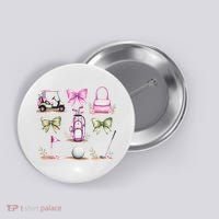 Golf Mom Coquette Bow Golfer Golf Lovers Golf Player Mom Button thumb 0