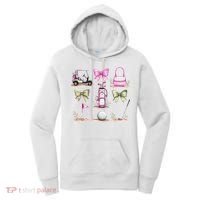Golf Mom Coquette Bow Golfer Golf Lovers Golf Player Mom Women's Hoodie thumb 0