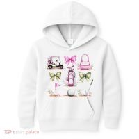 Golf Mom Coquette Bow Golfer Golf Lovers Golf Player Mom Kids Hoodie thumb 0