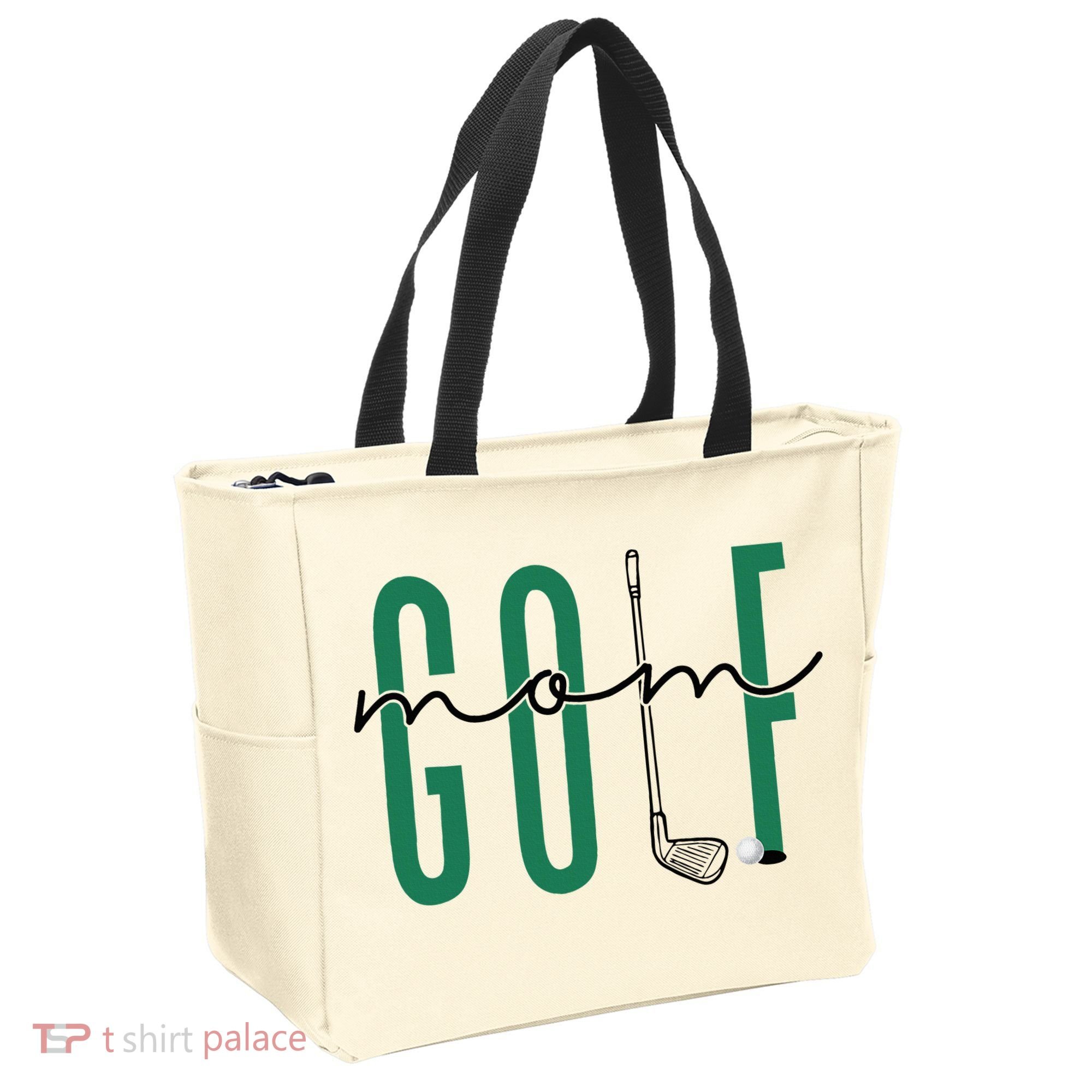 Golf Mom Crewneck Mothers Day Master Golf Women Tote Bag