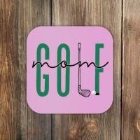 Golf Mom Crewneck Mothers Day Master Golf Women Coaster thumb 0