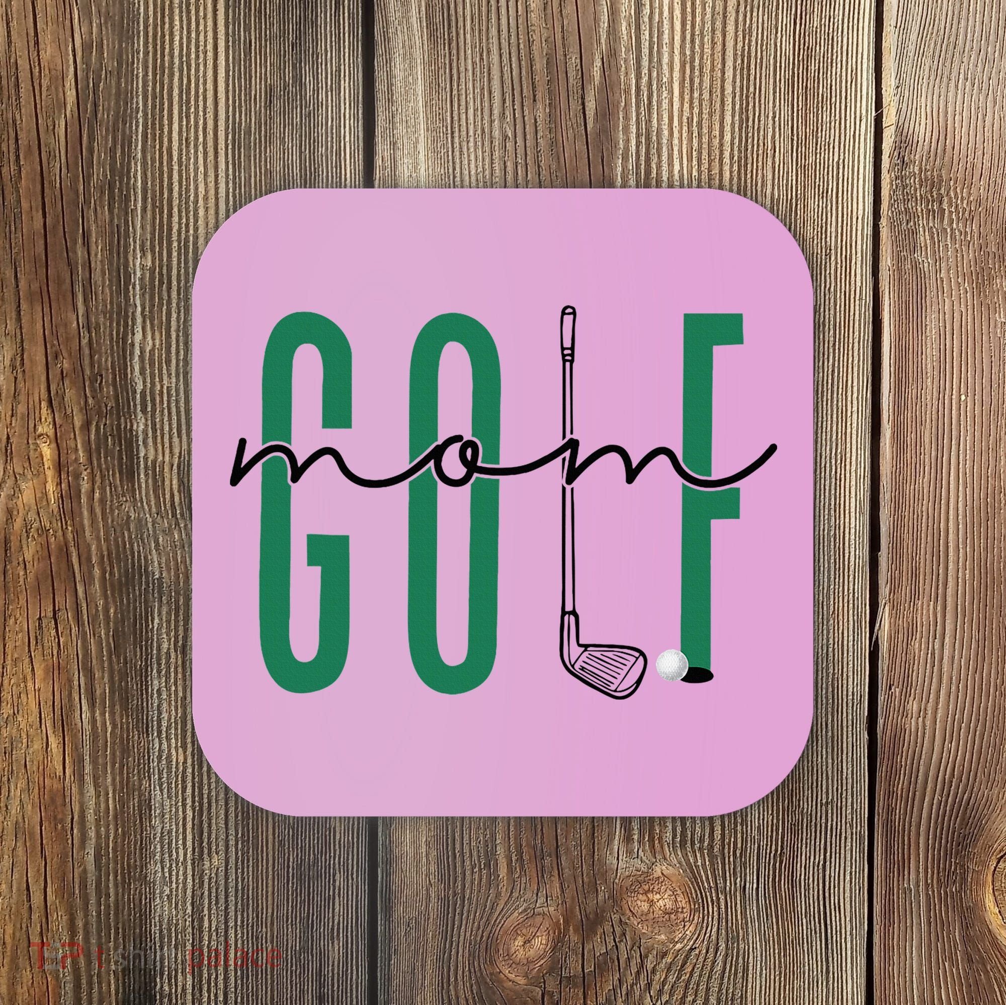 Golf Mom Crewneck Mothers Day Master Golf Women Coaster