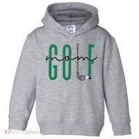 Golf Mom Crewneck Mothers Day Master Golf Women Toddler Hoodie thumb 0
