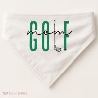 Golf Mom Crewneck Mothers Day Master Golf Women USA-Made Doggie Bandana thumb 0