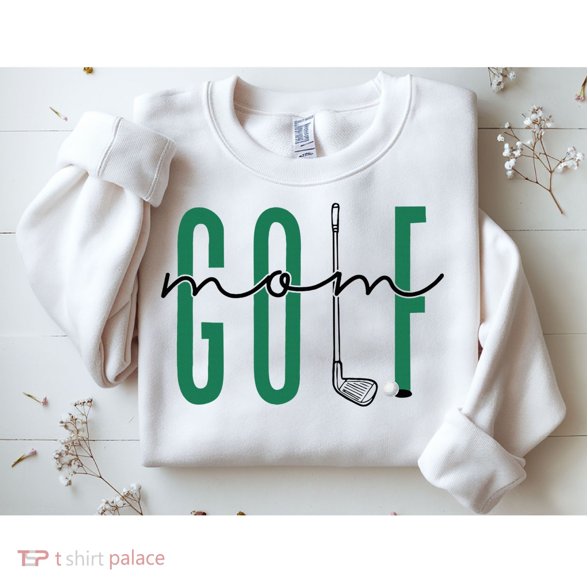 Golf Mom Crewneck Mothers Day Master Golf Women Sweatshirt