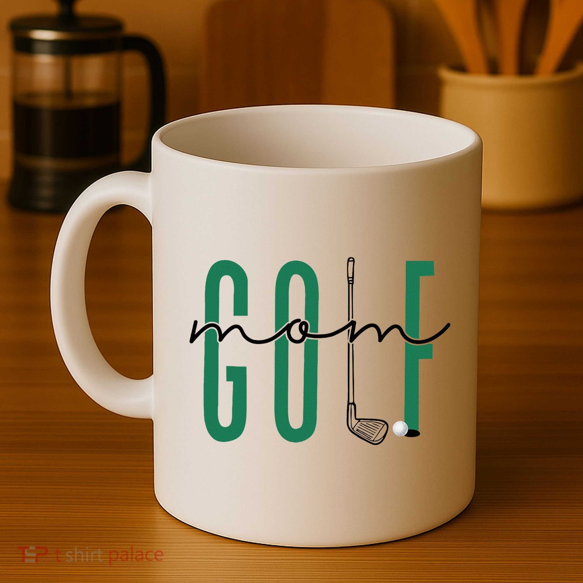 Golf Mom Crewneck Mothers Day Master Golf Women Coffee Mug