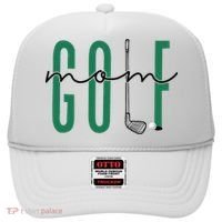 Golf Mom Crewneck Mothers Day Master Golf Women Hat thumb 0