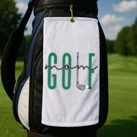 Golf Mom Crewneck Mothers Day Master Golf Women Golf Towel thumb 2