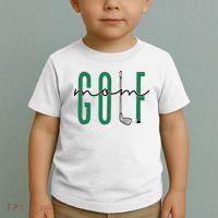 Golf Mom Crewneck Mothers Day Master Golf Women Toddler T-Shirt thumb 2
