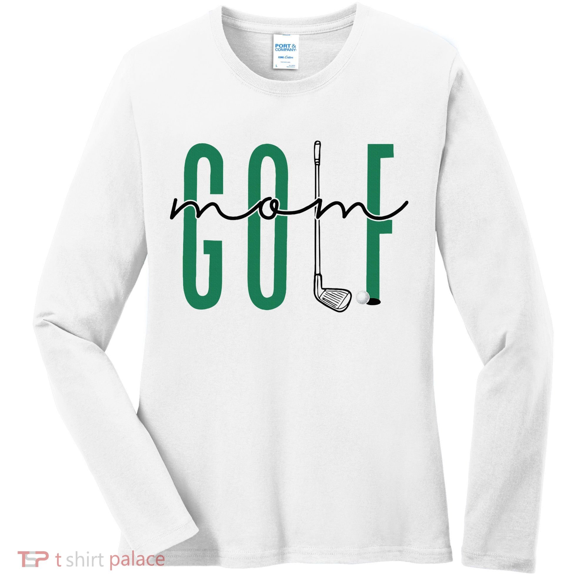 Golf Mom Crewneck Mothers Day Master Golf Women Women's Long Sleeve Shirt