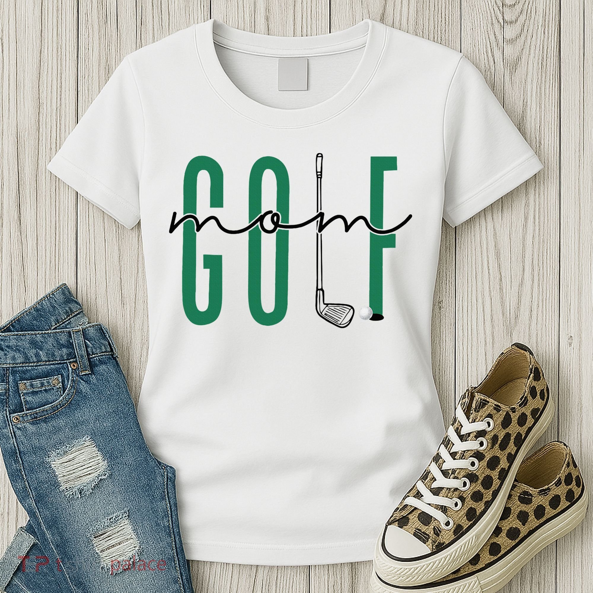 Golf Mom Crewneck Mothers Day Master Golf Women Women's T-Shirt
