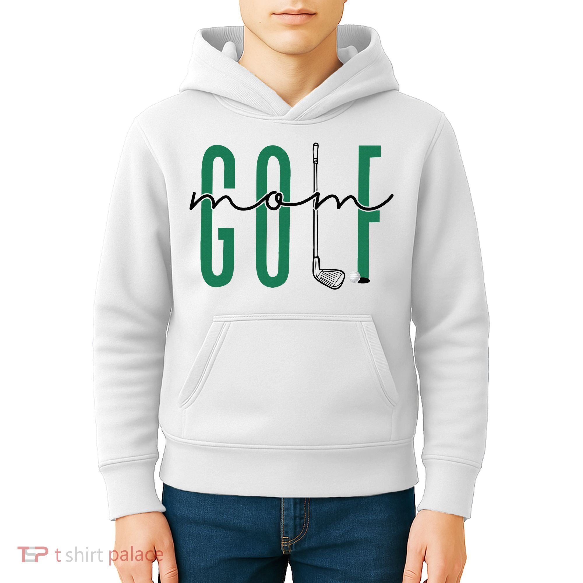 Golf Mom Crewneck Mothers Day Master Golf Women Kids Hoodie