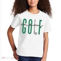 Golf Mom Crewneck Mothers Day Master Golf Women Kids T-Shirt thumb 2