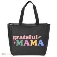 Grateful Mama Cute Mother's Day Gift Tote Bag thumb 0
