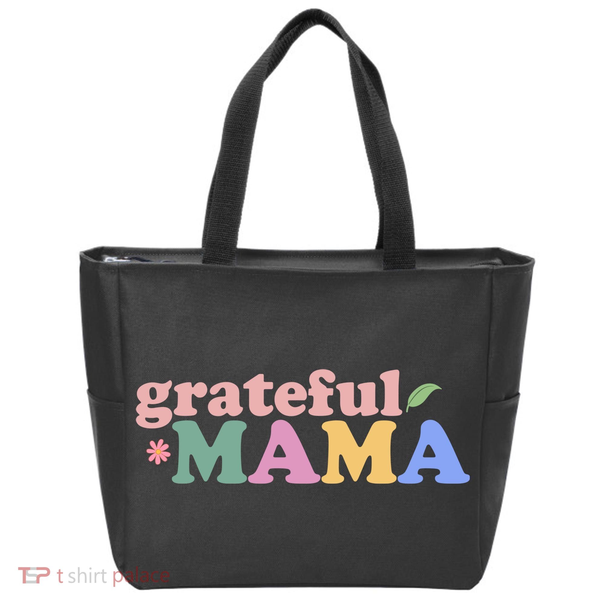 Grateful Mama Cute Mother's Day Gift Tote Bag