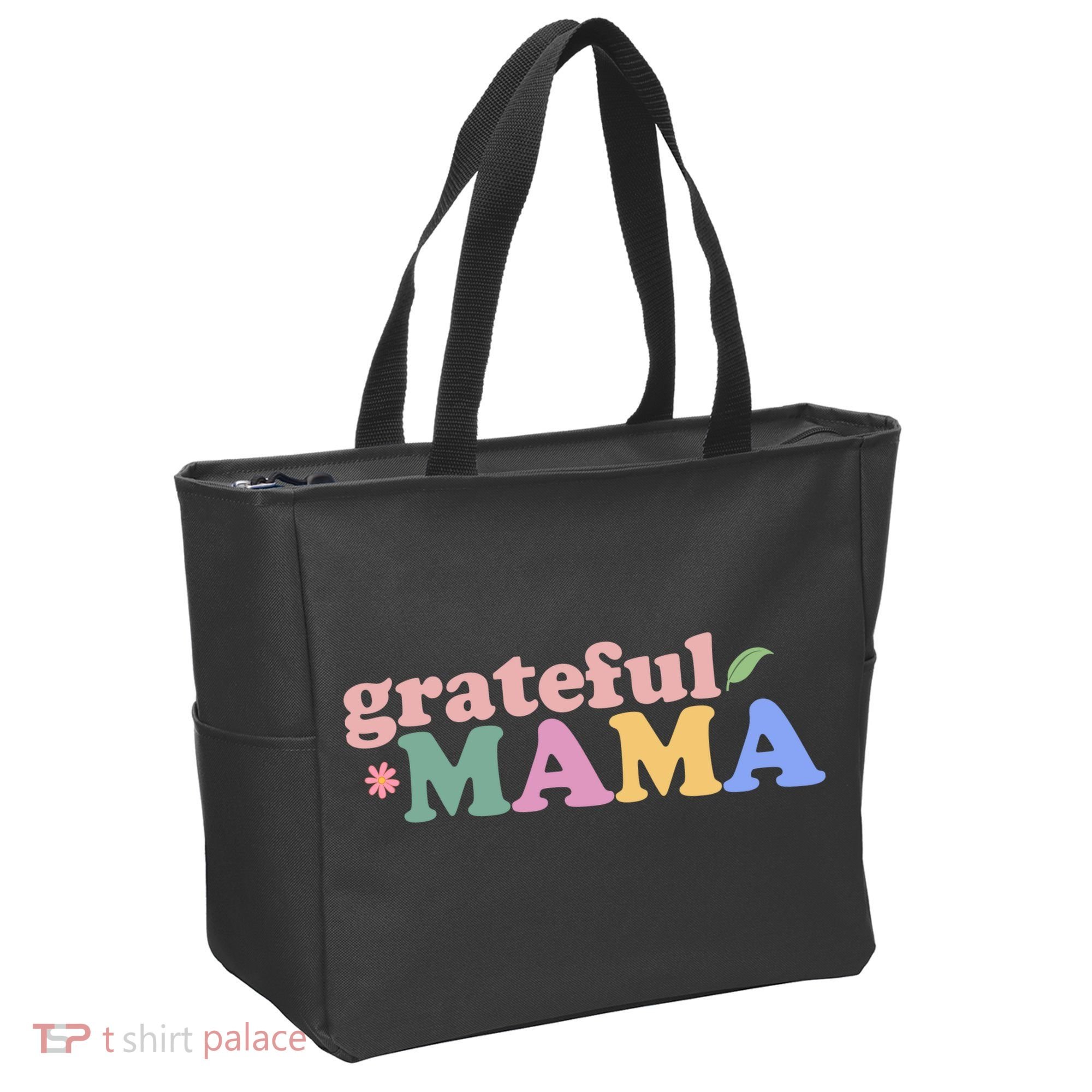 Grateful Mama Cute Mother's Day Gift Tote Bag