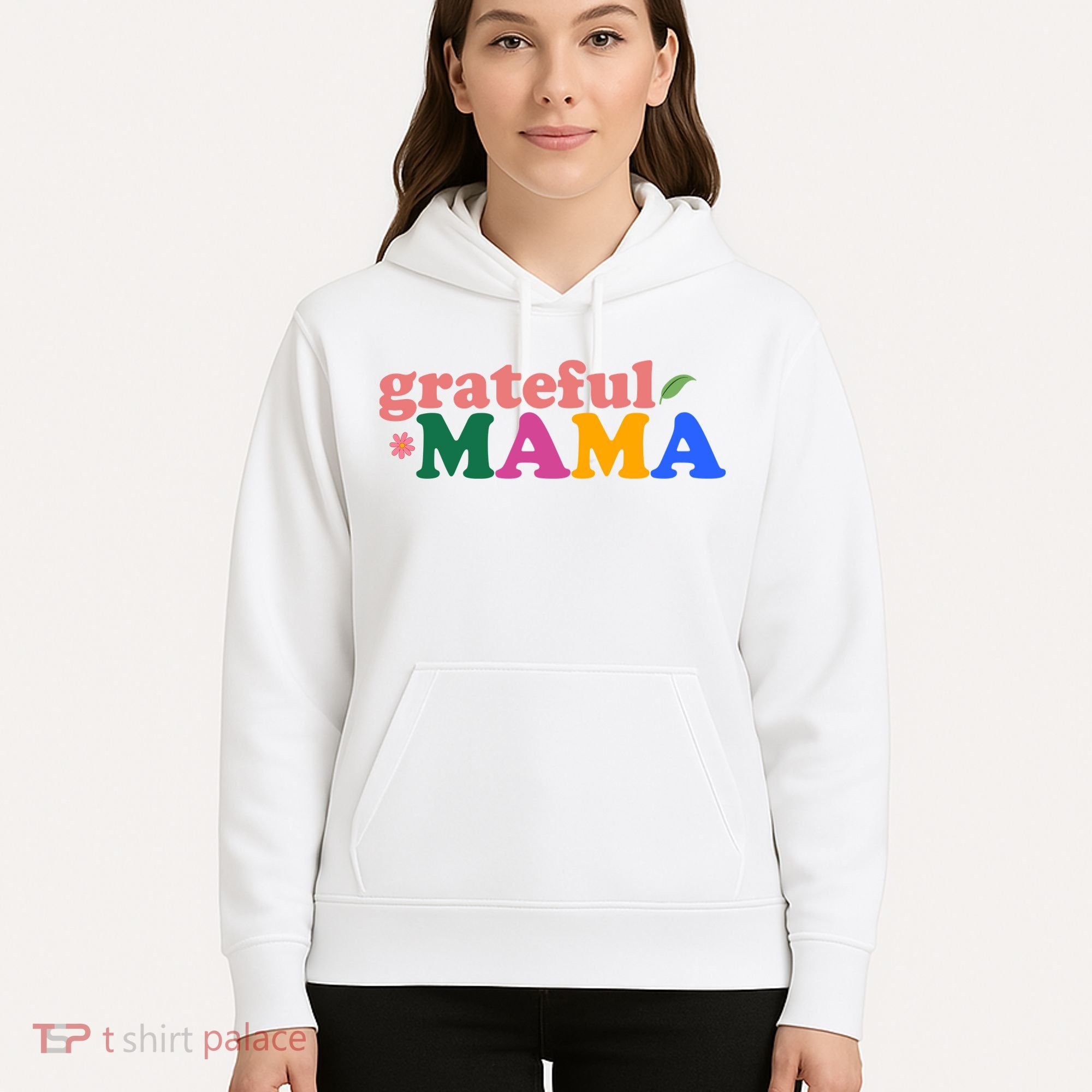 Grateful Mama Cute Mother's Day Gift Hoodie