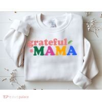 Grateful Mama Cute Mother's Day Gift Sweatshirt thumb 2
