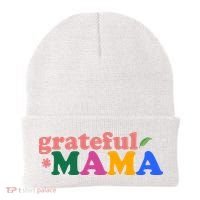 Grateful Mama Cute Mother's Day Gift Beanie thumb 0