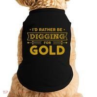 Gold Miner Digger Prospecting Treasure Hunting Doggie Tank thumb 0