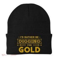 Gold Miner Digger Prospecting Treasure Hunting Beanie thumb 0