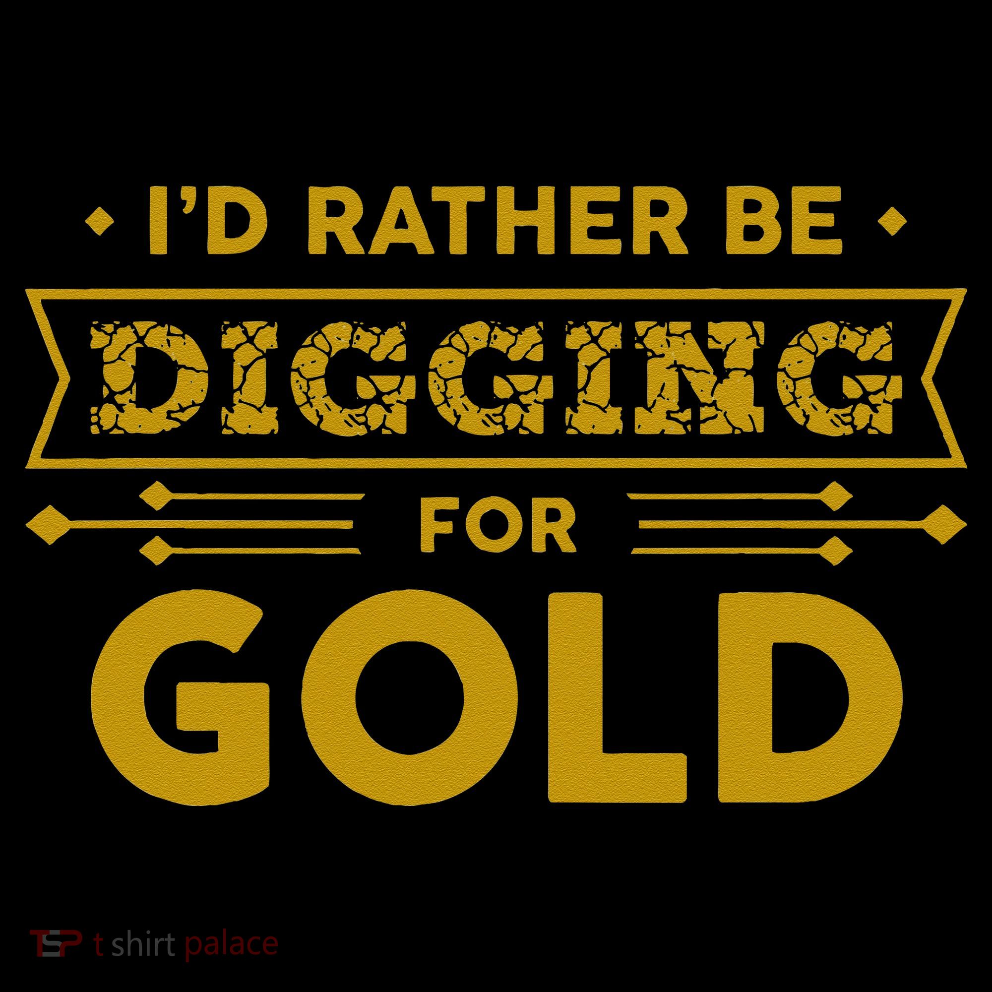 Gold Miner Digger Prospecting Treasure Hunting Women's Hoodie