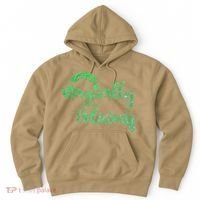 Glitter Magically Delicious Rainbow Shamrock St Patrick's Hoodie thumb 0