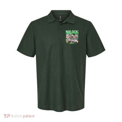 Green Moo Deng Meme Hippo Polo