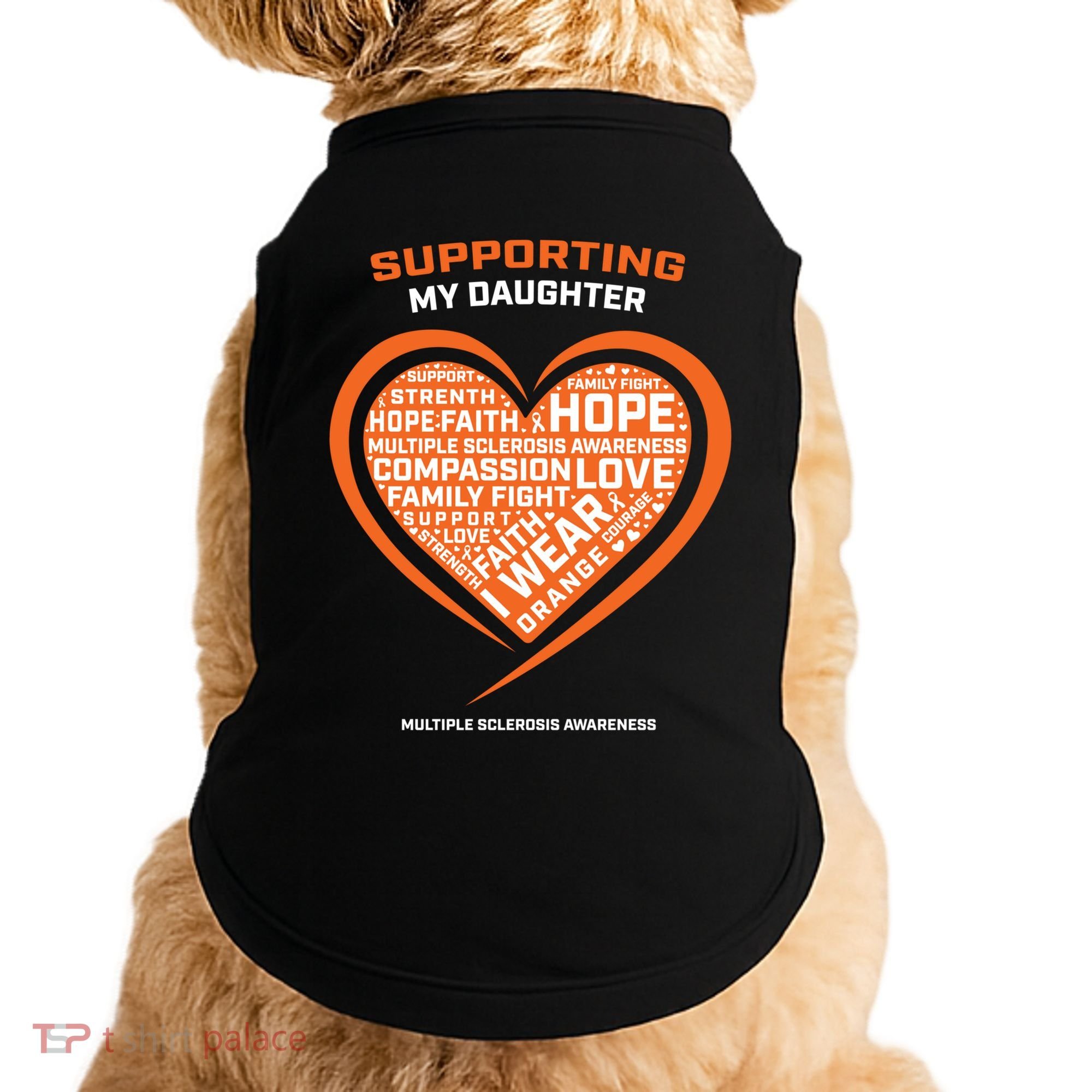 Gifts Ms Daughter Multiple Sclerosis Awareness Cool Gift Doggie Tank