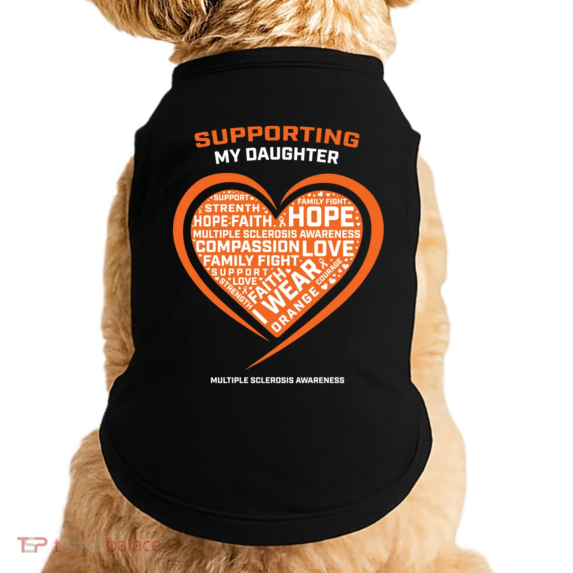 Gifts Ms Daughter Multiple Sclerosis Awareness Cool Gift Doggie Tank