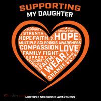 Gifts Ms Daughter Multiple Sclerosis Awareness Cool Gift Ornament thumb 1