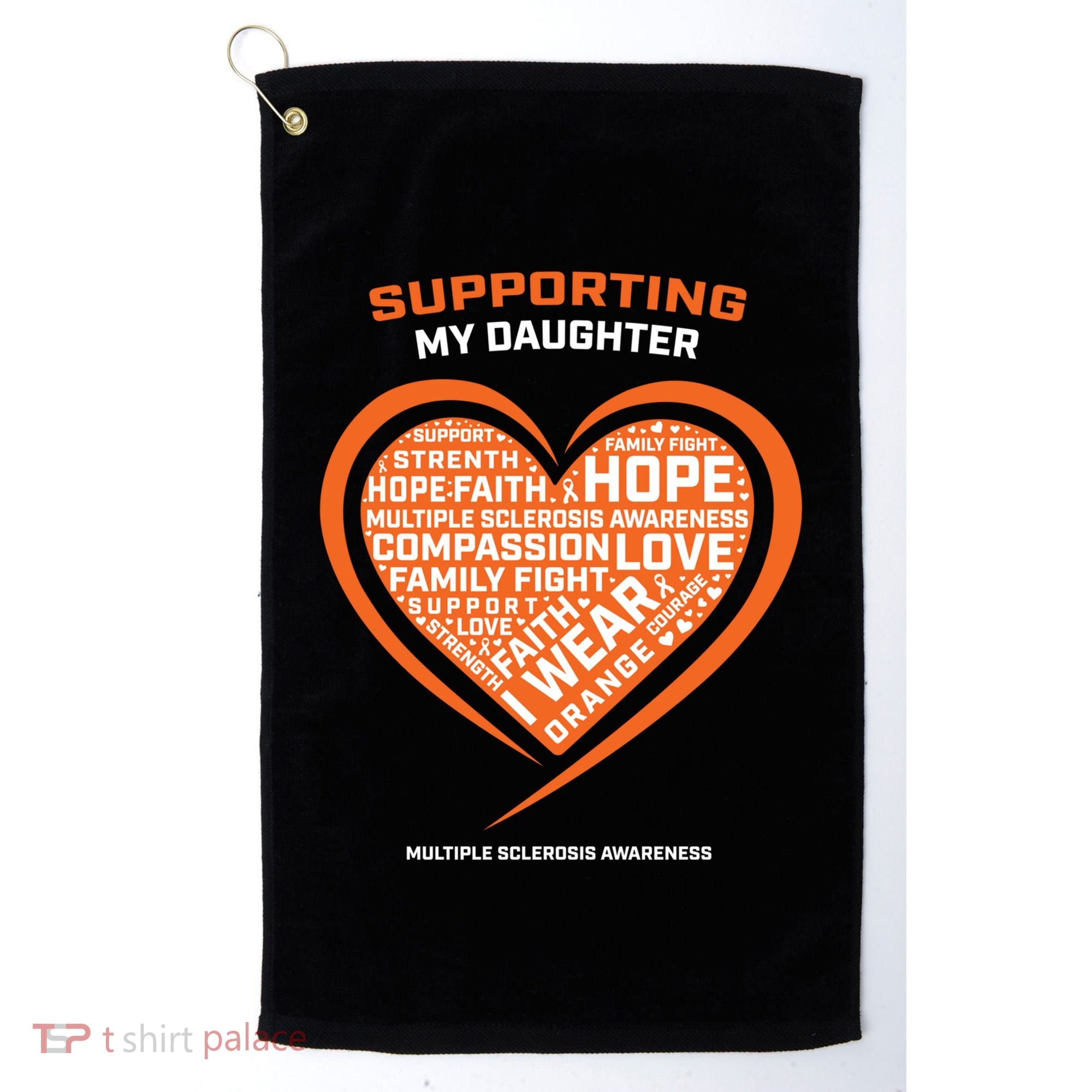 Gifts Ms Daughter Multiple Sclerosis Awareness Cool Gift Golf Towel
