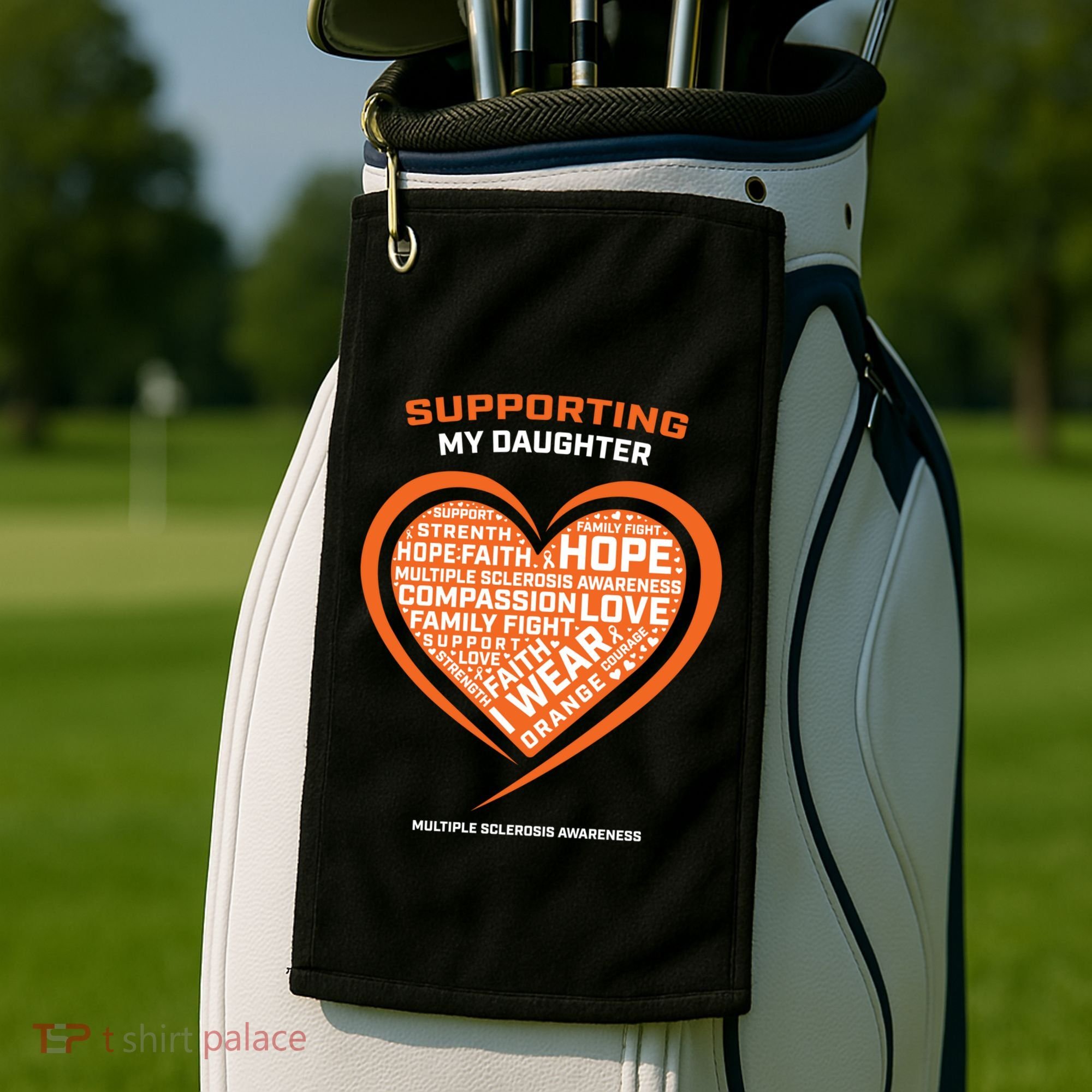 Gifts Ms Daughter Multiple Sclerosis Awareness Cool Gift Golf Towel