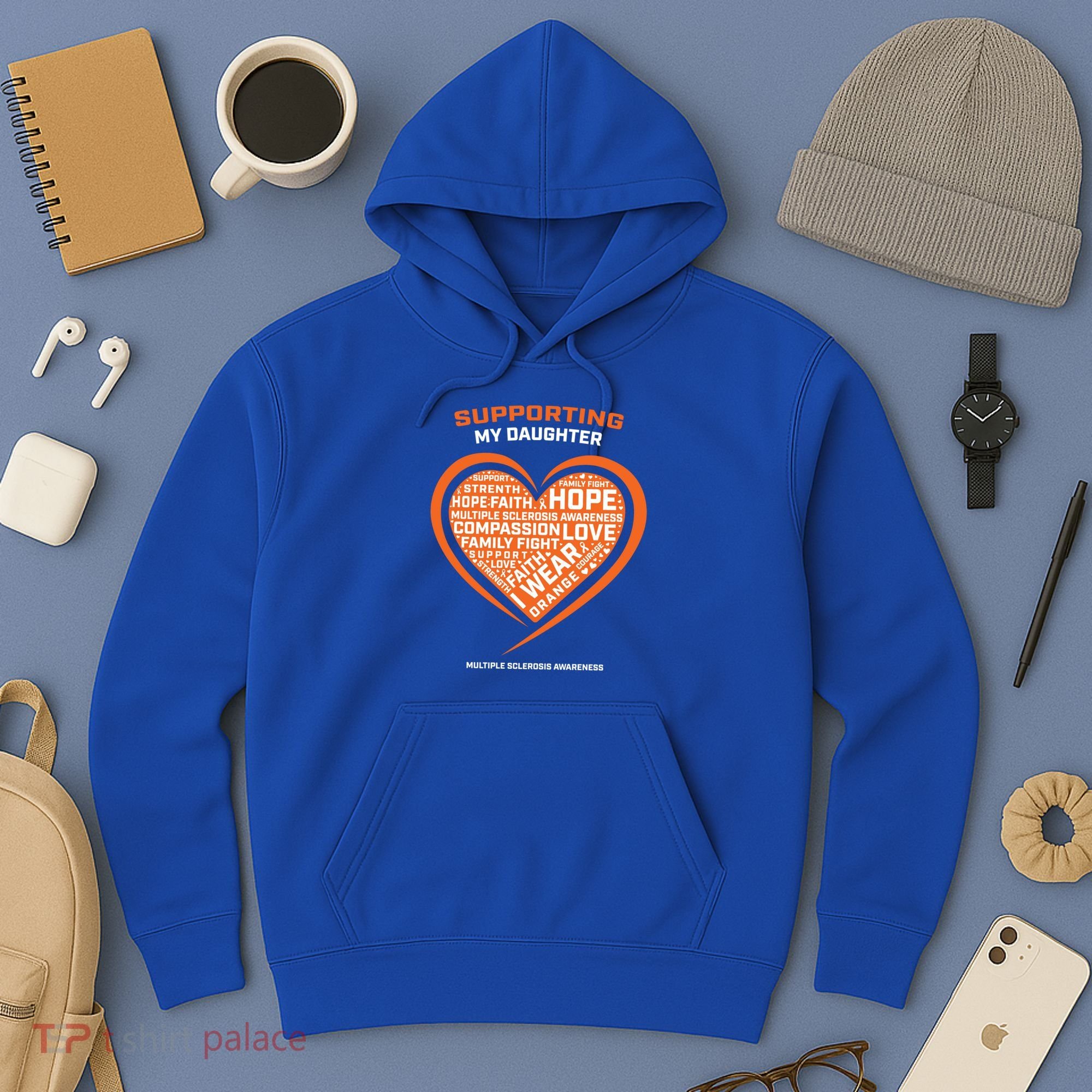 Gifts Ms Daughter Multiple Sclerosis Awareness Cool Gift Hoodie
