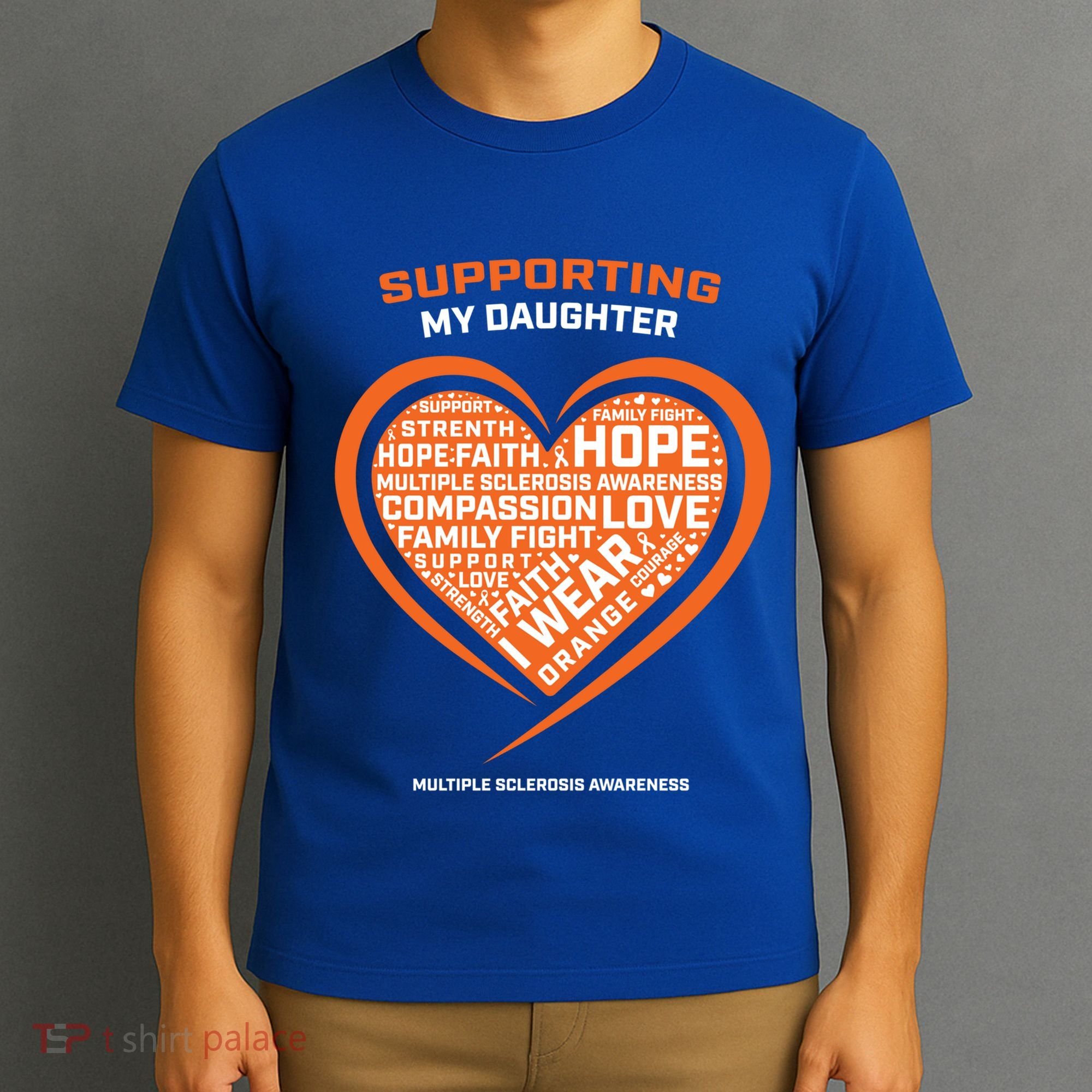 Gifts Ms Daughter Multiple Sclerosis Awareness Cool Gift T-Shirt