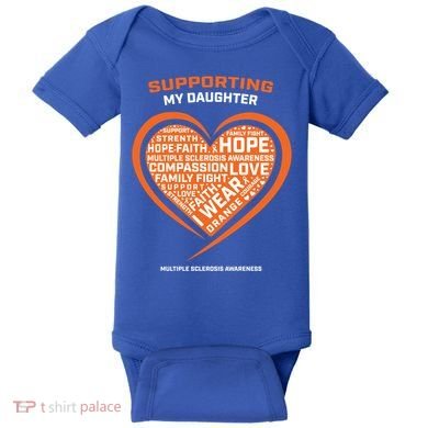 Gifts Ms Daughter Multiple Sclerosis Awareness Cool Gift Baby Bodysuit