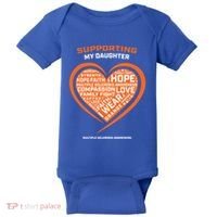 Gifts Ms Daughter Multiple Sclerosis Awareness Cool Gift Baby Bodysuit thumb 0