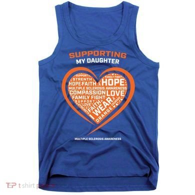 Gifts Ms Daughter Multiple Sclerosis Awareness Cool Gift Tank Top