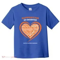 Gifts Ms Daughter Multiple Sclerosis Awareness Cool Gift Toddler T-Shirt thumb 0