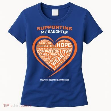 Gifts Ms Daughter Multiple Sclerosis Awareness Cool Gift Women's T-Shirt