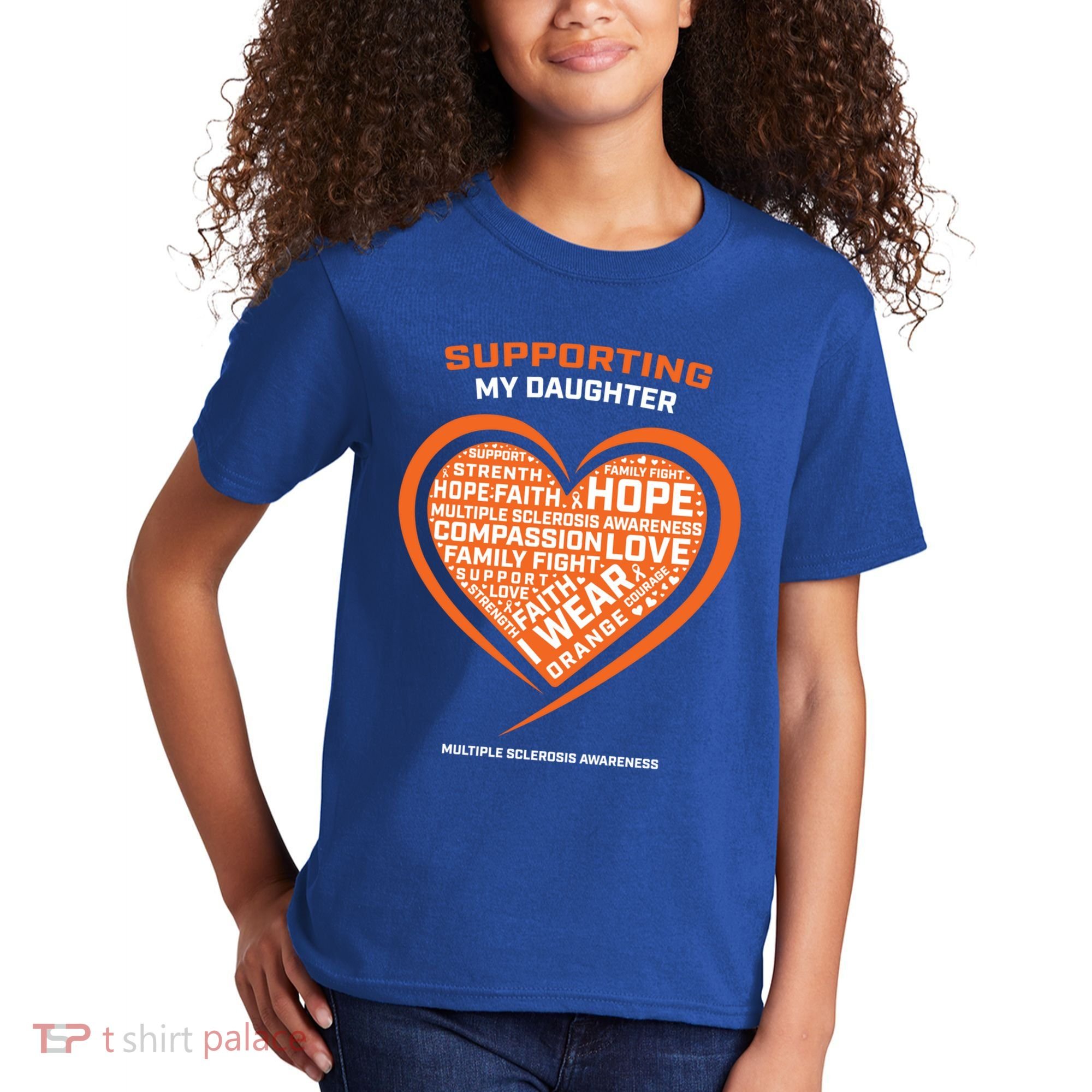 Gifts Ms Daughter Multiple Sclerosis Awareness Cool Gift Kids T-Shirt