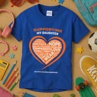 Gifts Ms Daughter Multiple Sclerosis Awareness Cool Gift Kids T-Shirt thumb 3