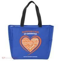 Gifts Ms Daughter Multiple Sclerosis Awareness Cool Gift Tote Bag thumb 0