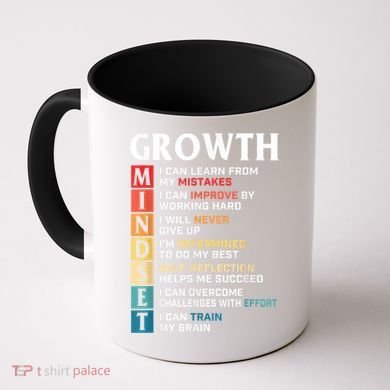 Growth Mindset Definition Motivational Quote Inspiration Coffee Mug