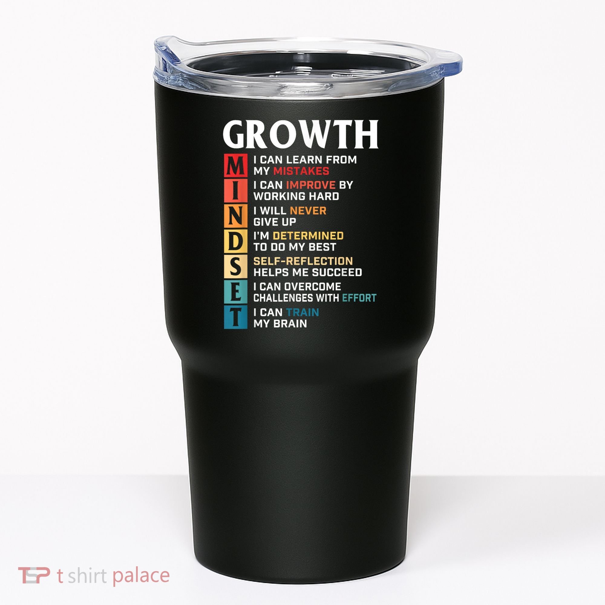 Growth Mindset Definition Motivational Quote Inspiration Tumbler