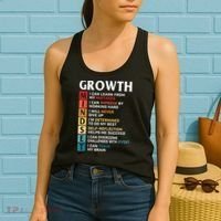 Growth Mindset Definition Motivational Quote Inspiration Women's Tank Top thumb 2