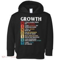 Growth Mindset Definition Motivational Quote Inspiration Toddler Hoodie thumb 0
