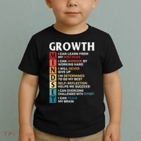 Growth Mindset Definition Motivational Quote Inspiration Toddler T-Shirt thumb 2